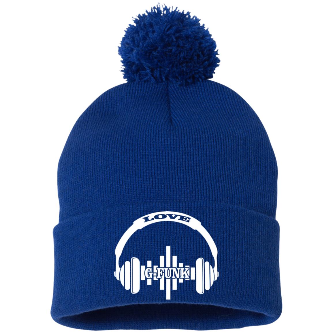 G-FUNK LOVERS Pom Pom Knit Cap