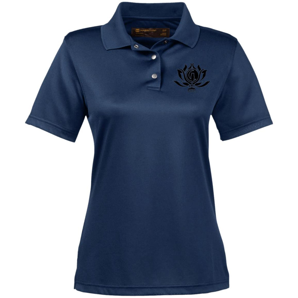 Flower of Life Ladies' Snap Placket Polo