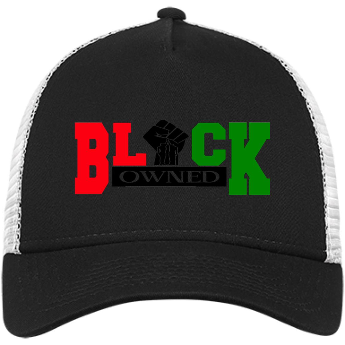 BLACK OWNED RBG Snapback Trucker Cap