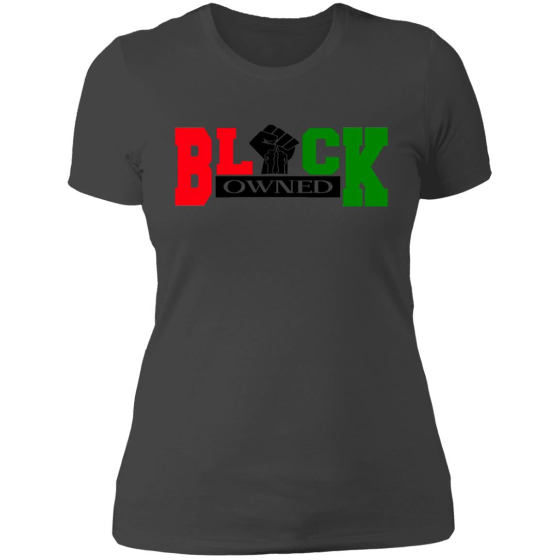 BLACK OWNED RBG Ladies' T-Shirt