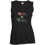 Ital Is Vital  Ladies' Sleeveless Moisture Absorbing V-Neck