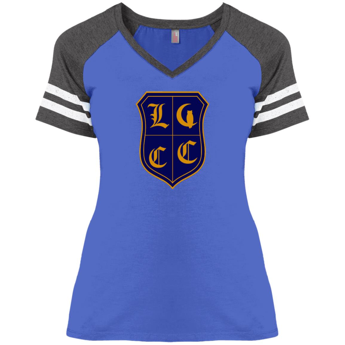 LCC Royal DTG Ladies' V-Neck T-Shirt