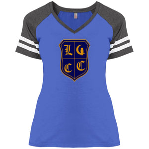 LCC Royal DTG Ladies' V-Neck T-Shirt