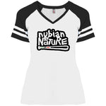 Nubian By Nature Ladies' V-Neck T-Shirt