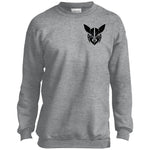 Owl Face Transformers Youth Crewneck Sweatshirt