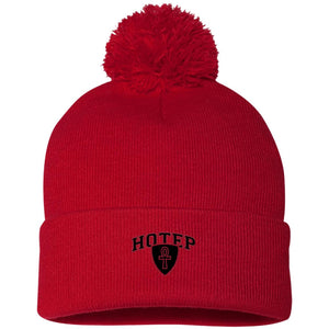 Hotep Pom Pom Knit Cap