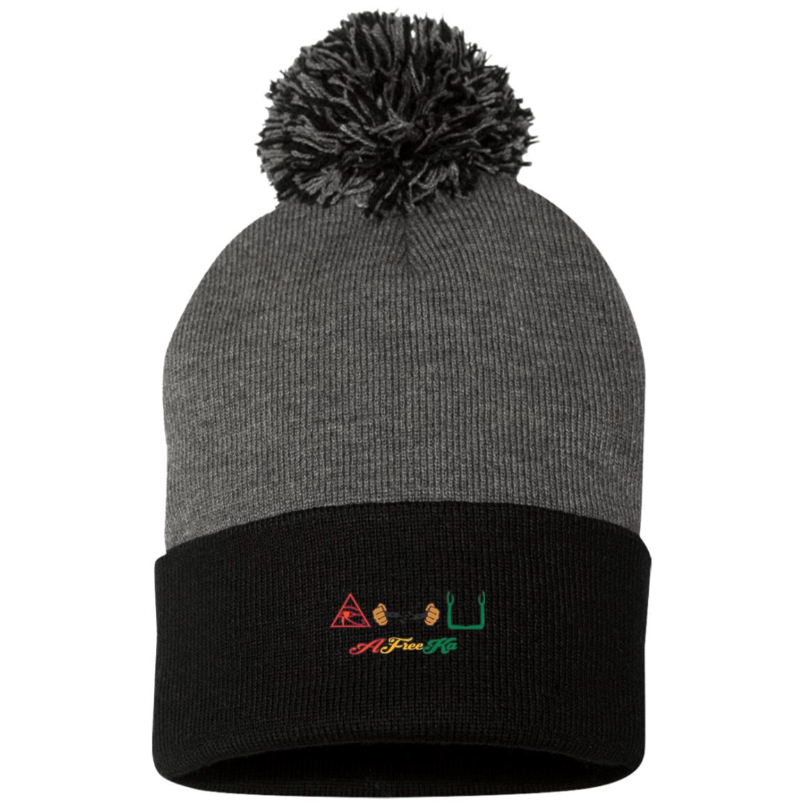 AFREEKA Pom Pom Knit Cap