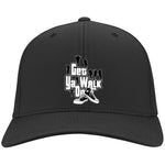 GET YA WALK ON Flex Fit Twill Baseball Cap