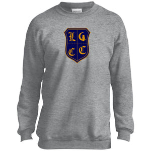 LCC Royal DTG Youth Crewneck Sweatshirt