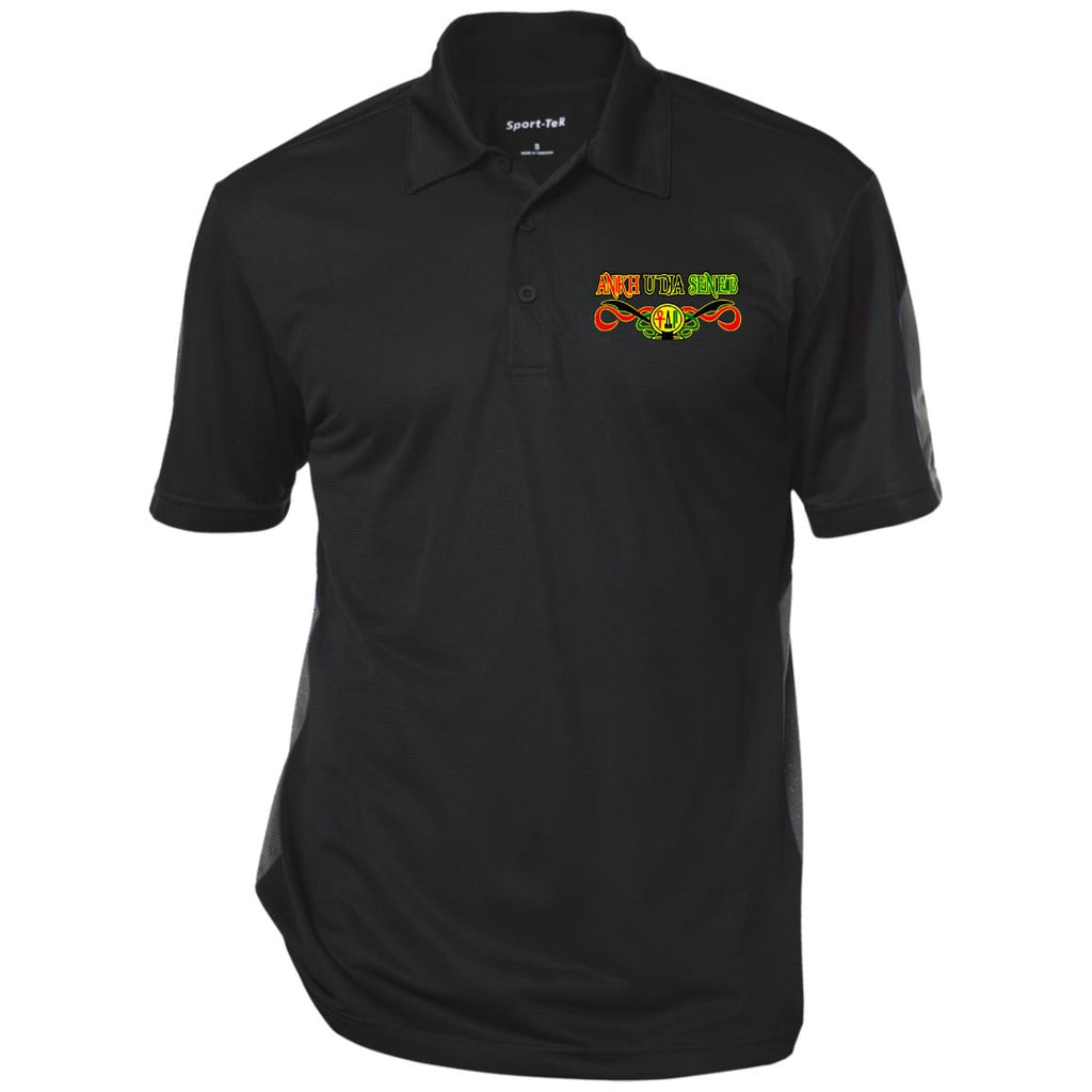 Ankh Udja Seneb shen Three-Button Polo