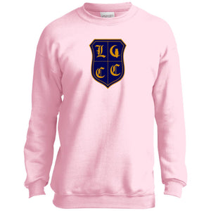 LCC Royal DTG Youth Crewneck Sweatshirt