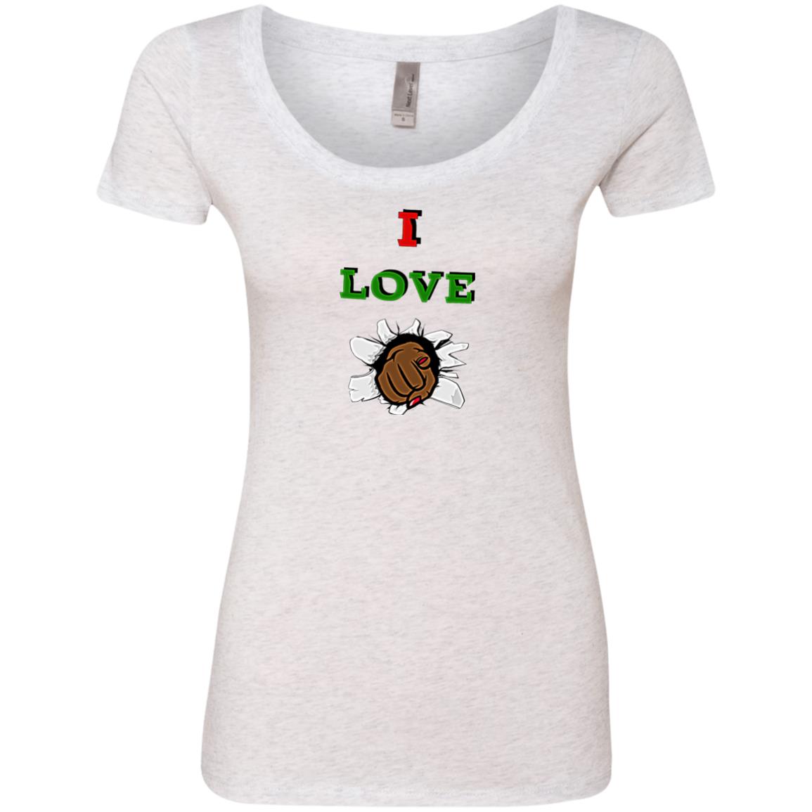 I Love You Ladies' T-Shirt