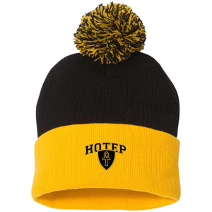 Hotep Pom Pom Knit Cap