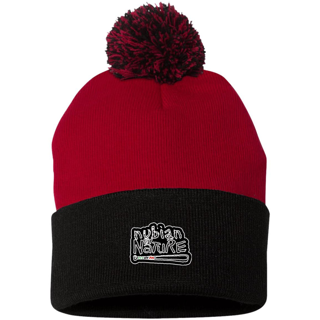 Nubian By Nature Pom Pom Knit Cap