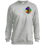 Infinity Snake of B-mwelo(chakras) Youth Crewneck Sweatshirt