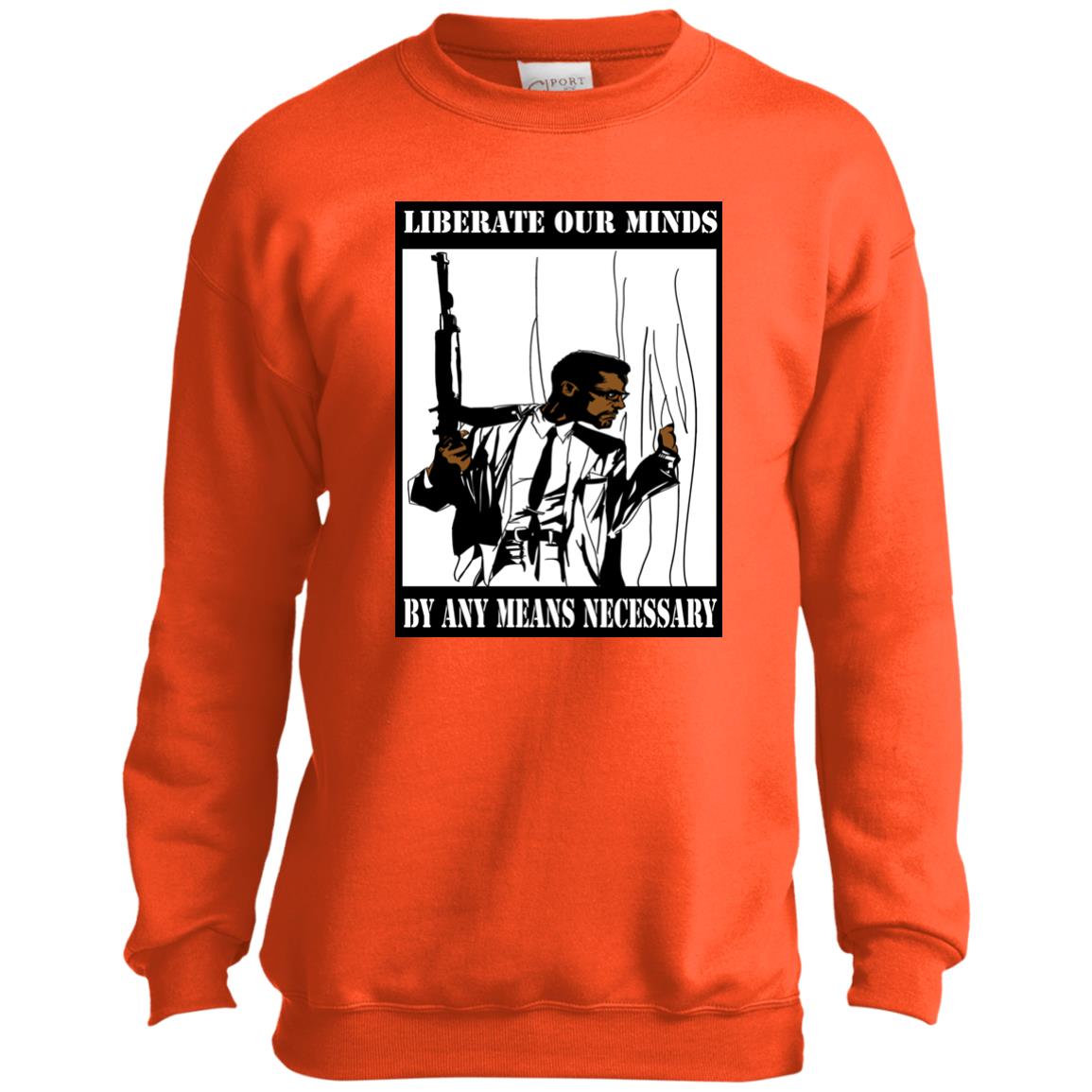 Malcom X Youth Crewneck Sweatshirt