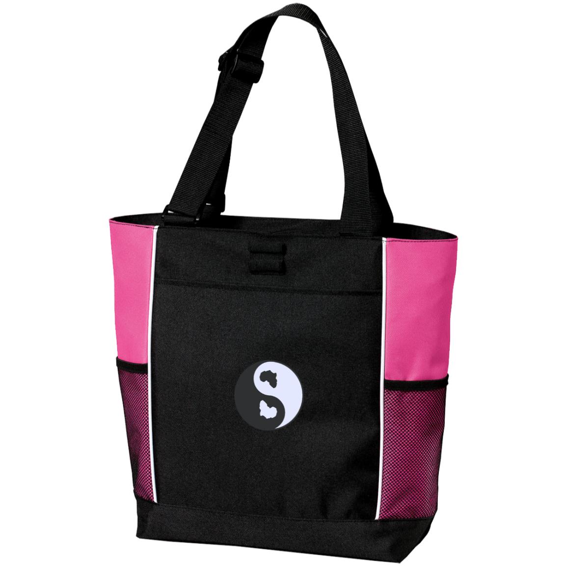 Ying Yang KMT Zipper Tote Bag