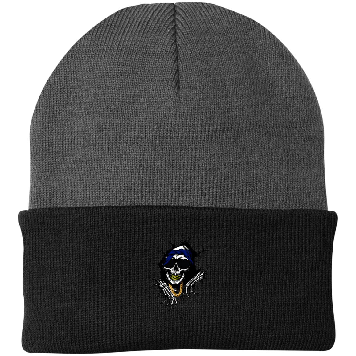 CRIP SKULL Knit Cap