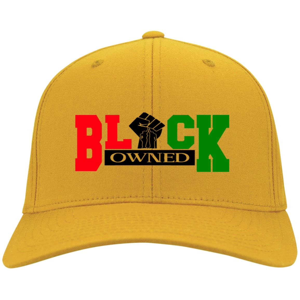 BLACK OWNED RBG Twill Cap