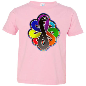 Infinity Snake of B-Mwelo(chakras)Toddler T-Shirt