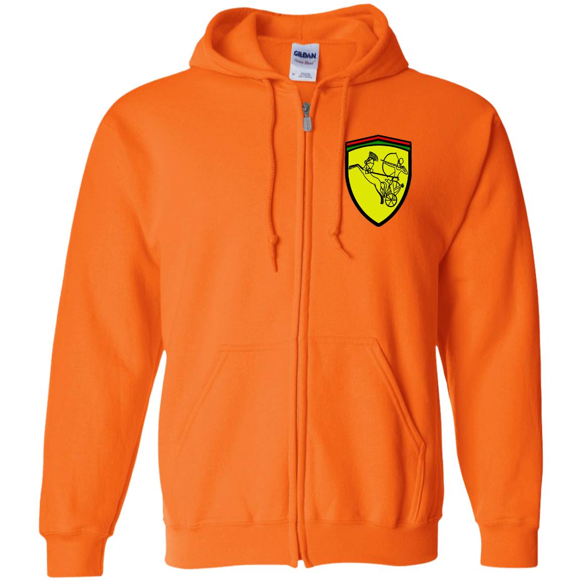 Ramses II Victory EMB Zip Up Hooded Sweatshirt