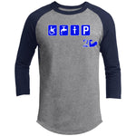 CRIP 2 HARD Raglan Sleeve Shirt