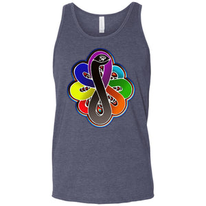 Infinity Snake of B-mwelo(chakras) Unisex Tank Top