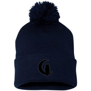 LaChouett BL Pom Pom Knit Cap