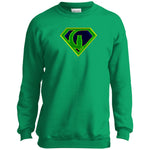 Super Goldie Chouett Youth Crewneck Sweatshirt