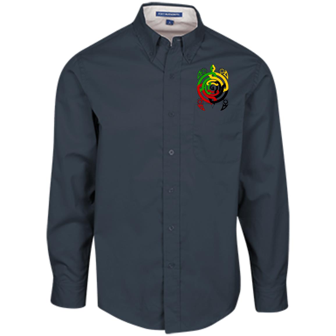 Tembe Art Men's LS Dress Shirt