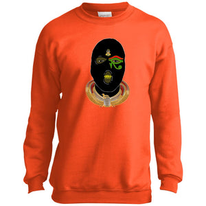 Nubian Goons Mask Youth Crewneck Sweatshirt