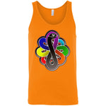 Infinity Snake of B-mwelo(chakras) Unisex Tank Top