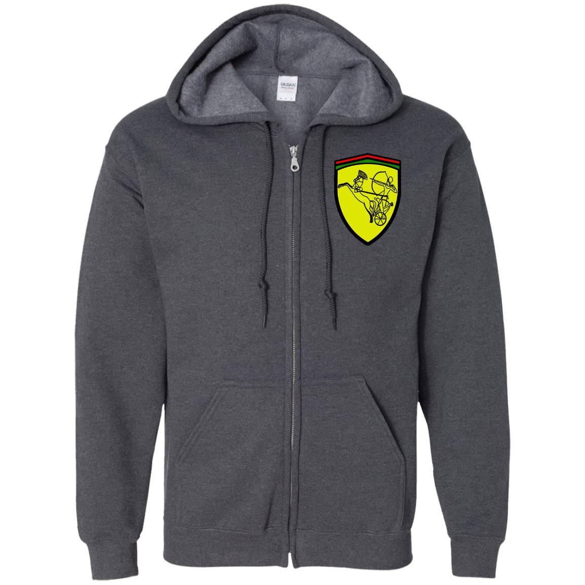 Ramses II Victory EMB Zip Up Hooded Sweatshirt