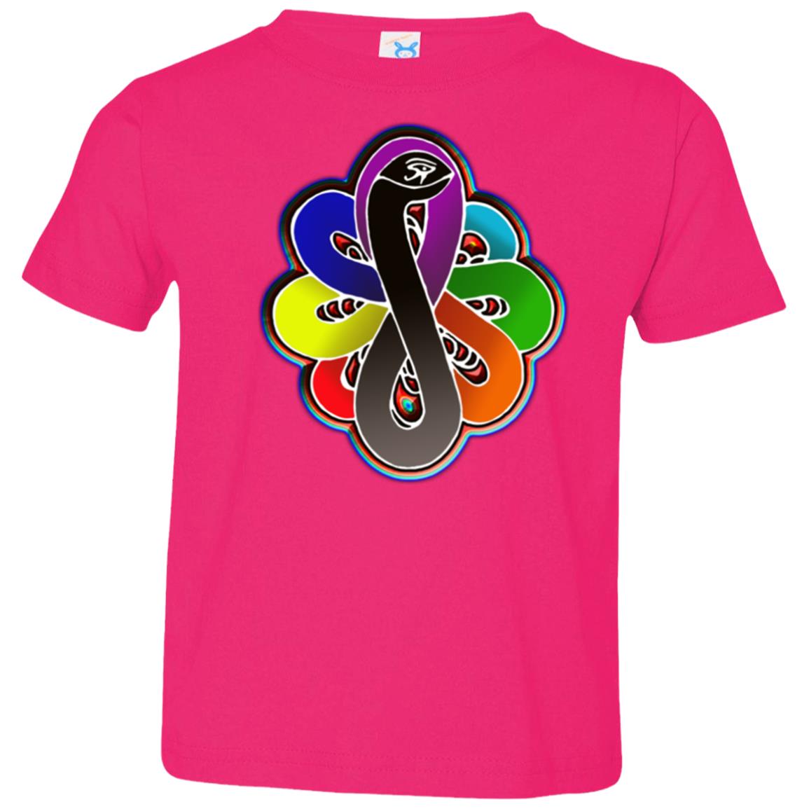 Infinity Snake of B-Mwelo(chakras)Toddler T-Shirt