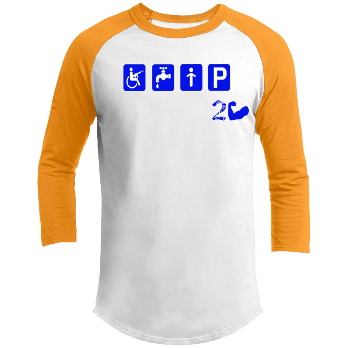 CRIP 2 HARD Raglan Sleeve Shirt