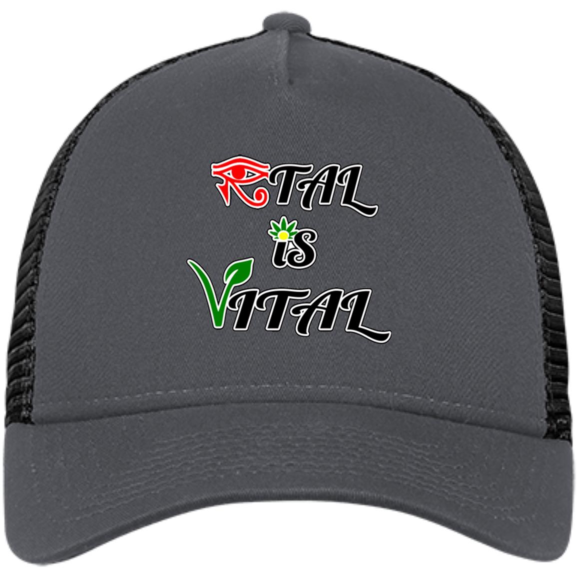 Ital Is Vital EM Snapback Trucker Cap