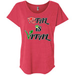 Ital Is Vital Ladies' Dolman Sleeve