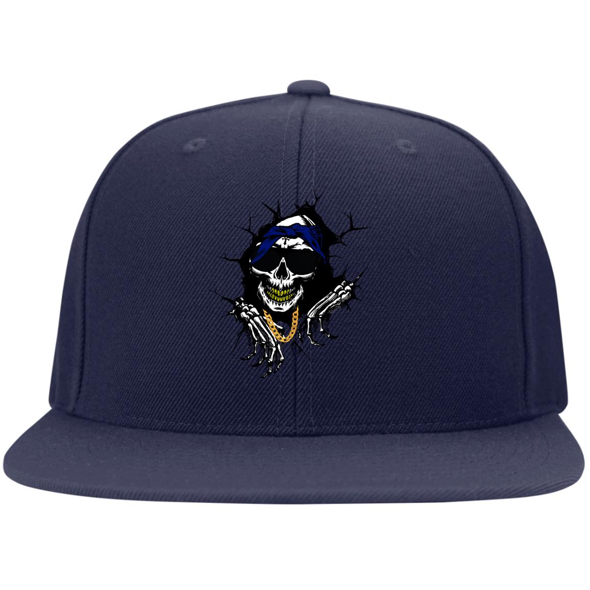 CRIP SKULL Snapback Hat