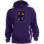 LCC Royal DTG Youth Sleeve Stripe Hooded Pullover