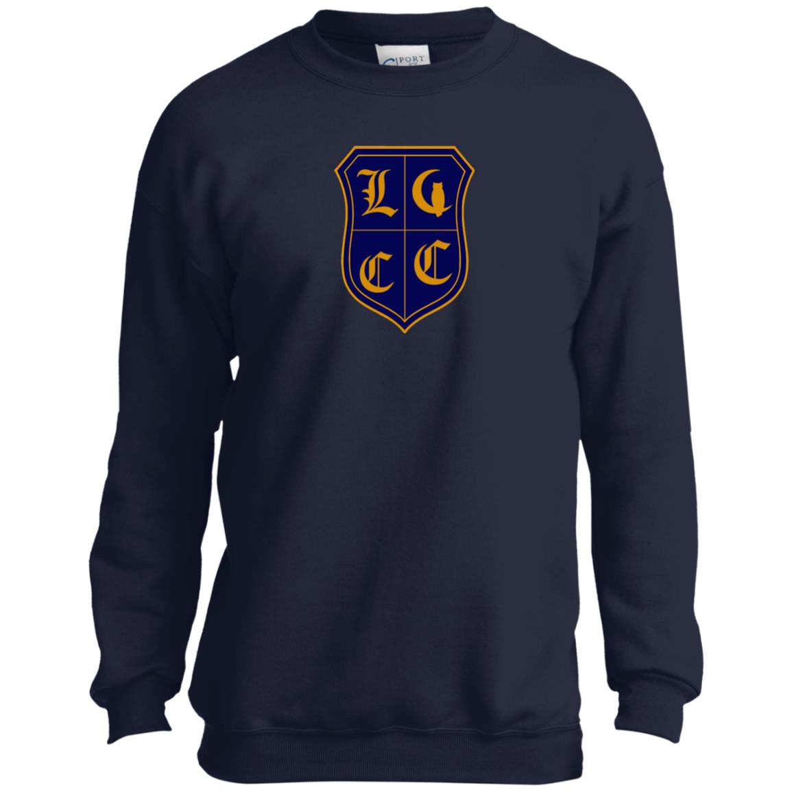 LCC Royal DTG Youth Crewneck Sweatshirt