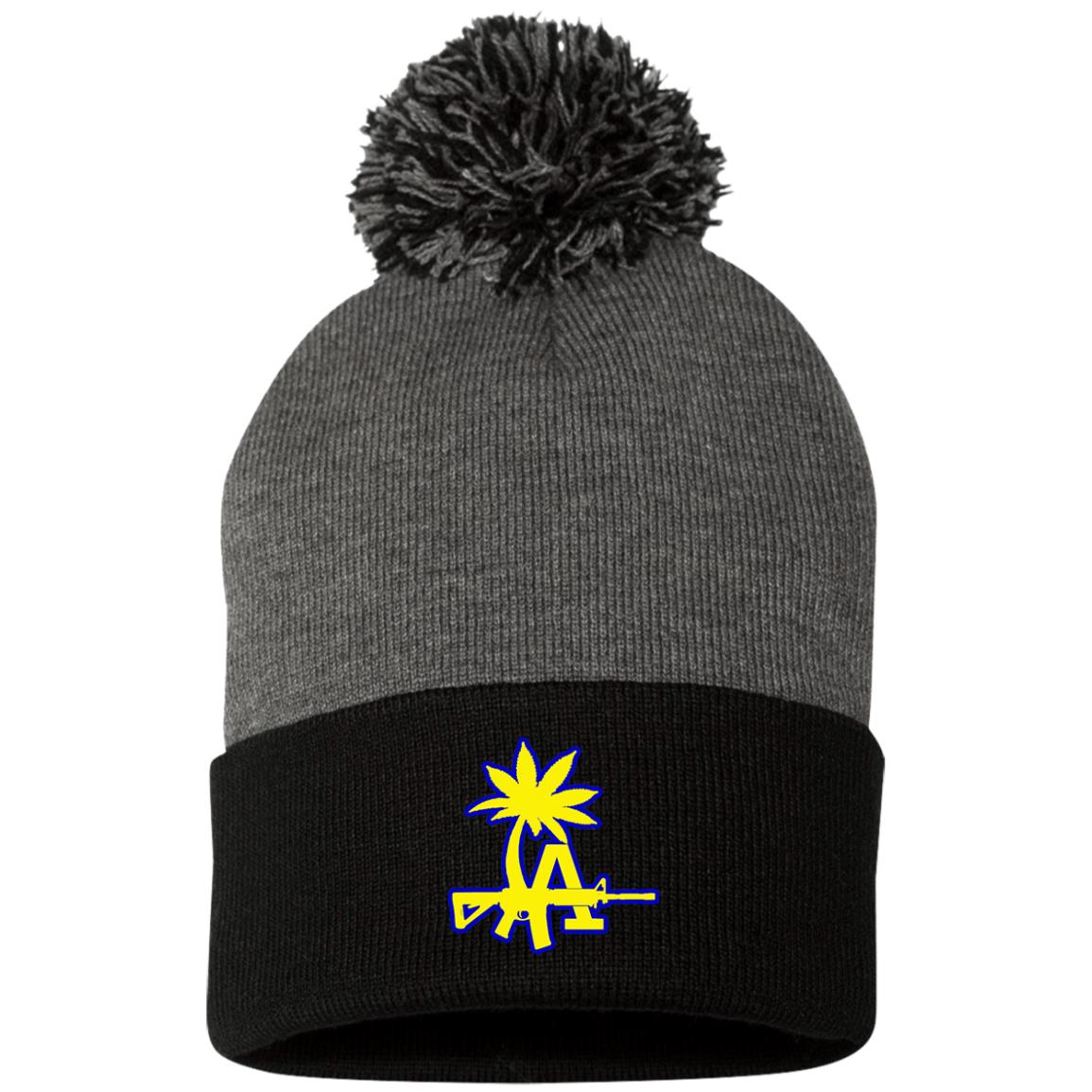 LCC L.A Pom Pom Knit Cap