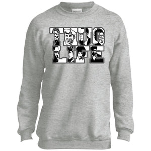 Thug Life Icon Youth Crewneck Sweatshirt