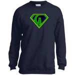 Super Goldie Chouett Youth Crewneck Sweatshirt