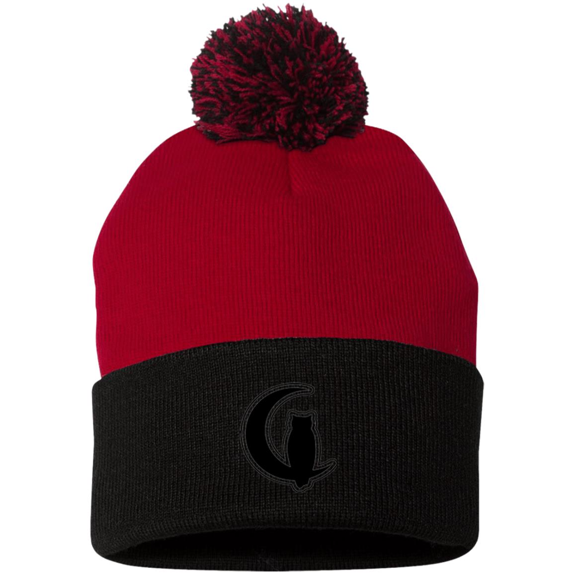 LaChouett BL Pom Pom Knit Cap