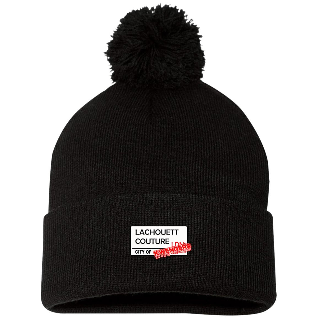 CITY OF KWENGERS Pom Pom Knit Cap