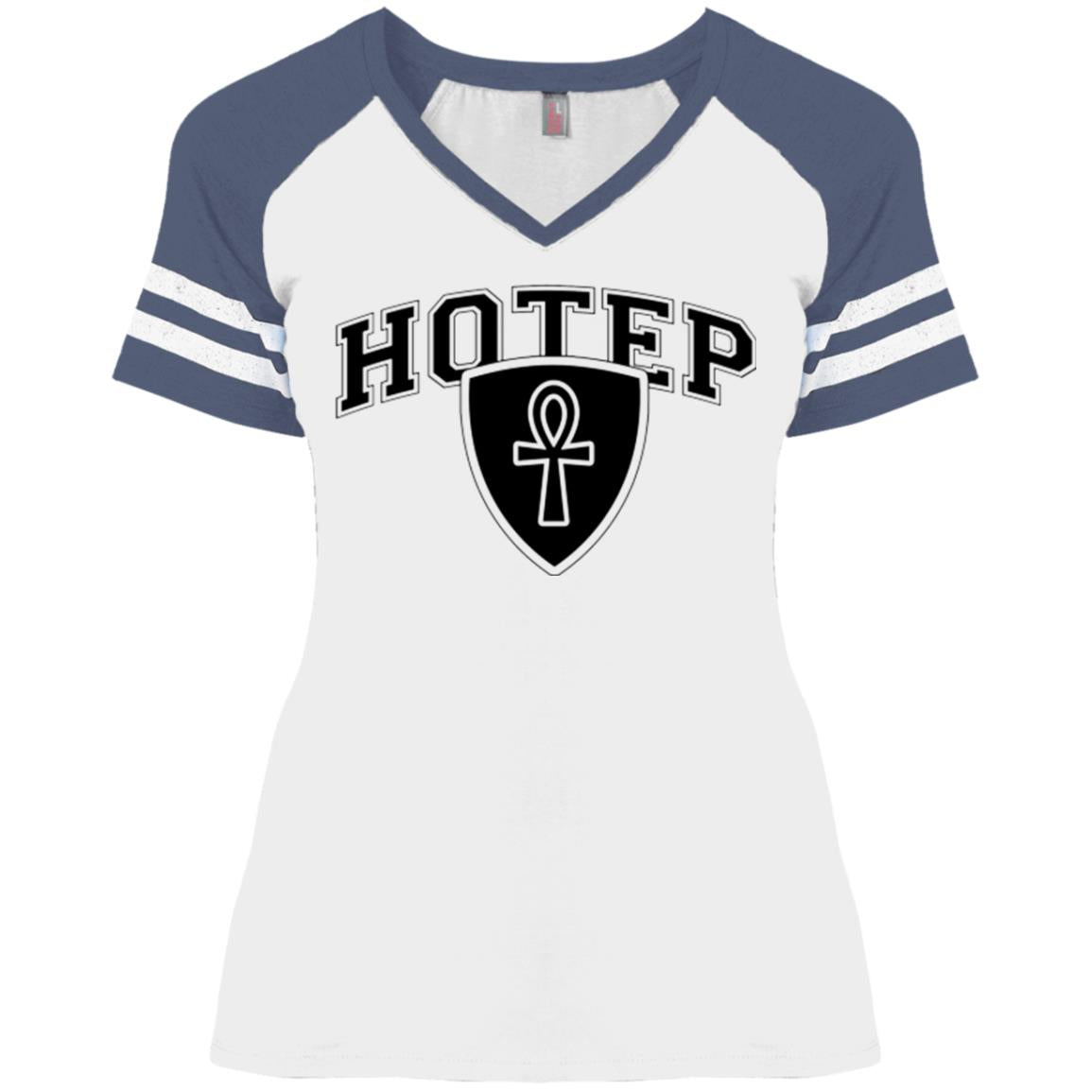 Hotep Ladies'V-Neck T-Shirt