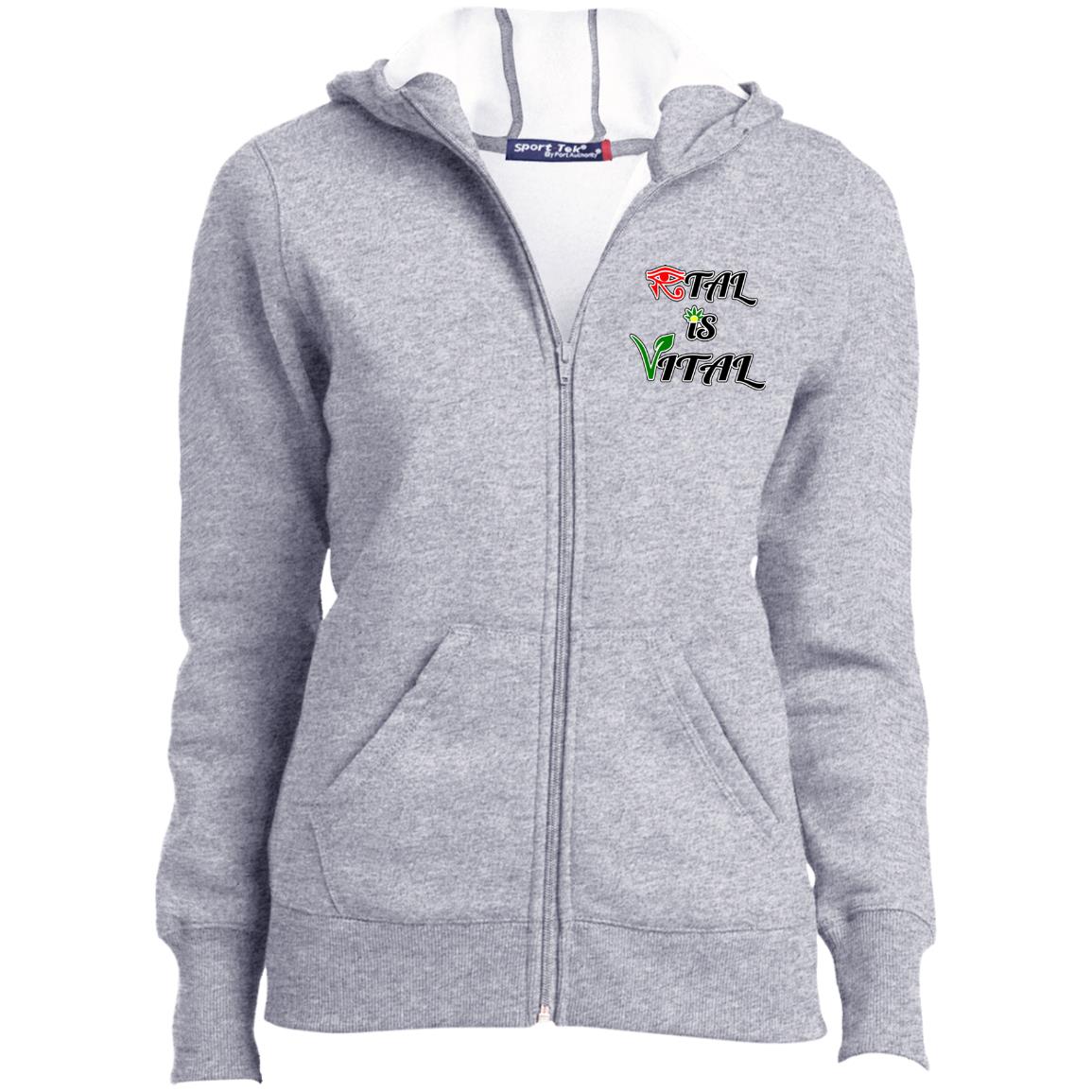 Ital Is Vital EM Ladies' Full-Zip Hoodie