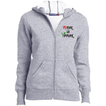 Ital Is Vital EM Ladies' Full-Zip Hoodie