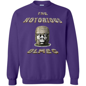 The Notorious Olmec Crewneck  Sweatshirt  8 oz.