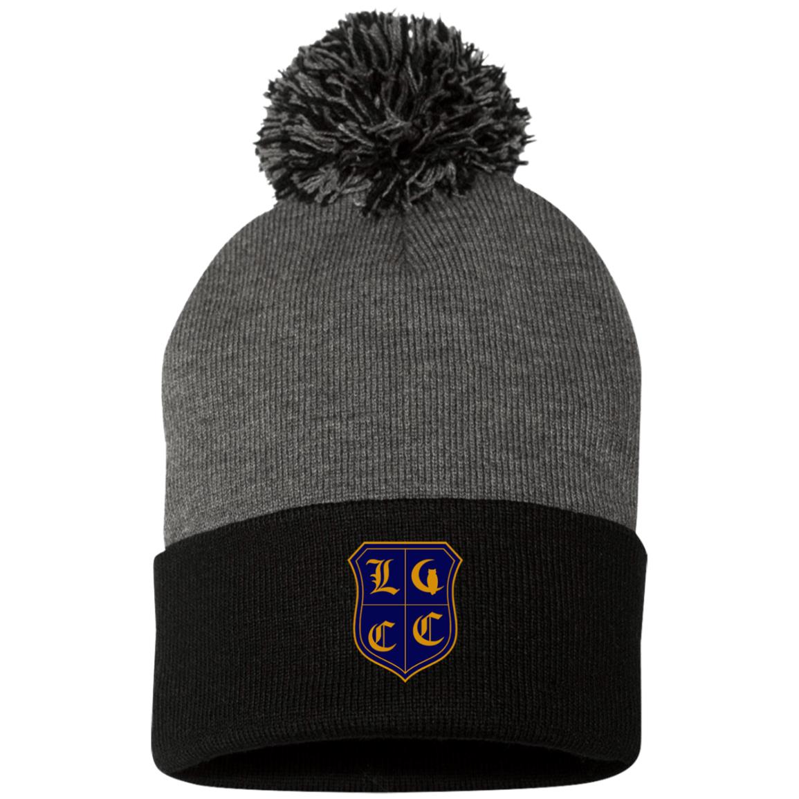 LCC Royal Pom Pom Knit Cap